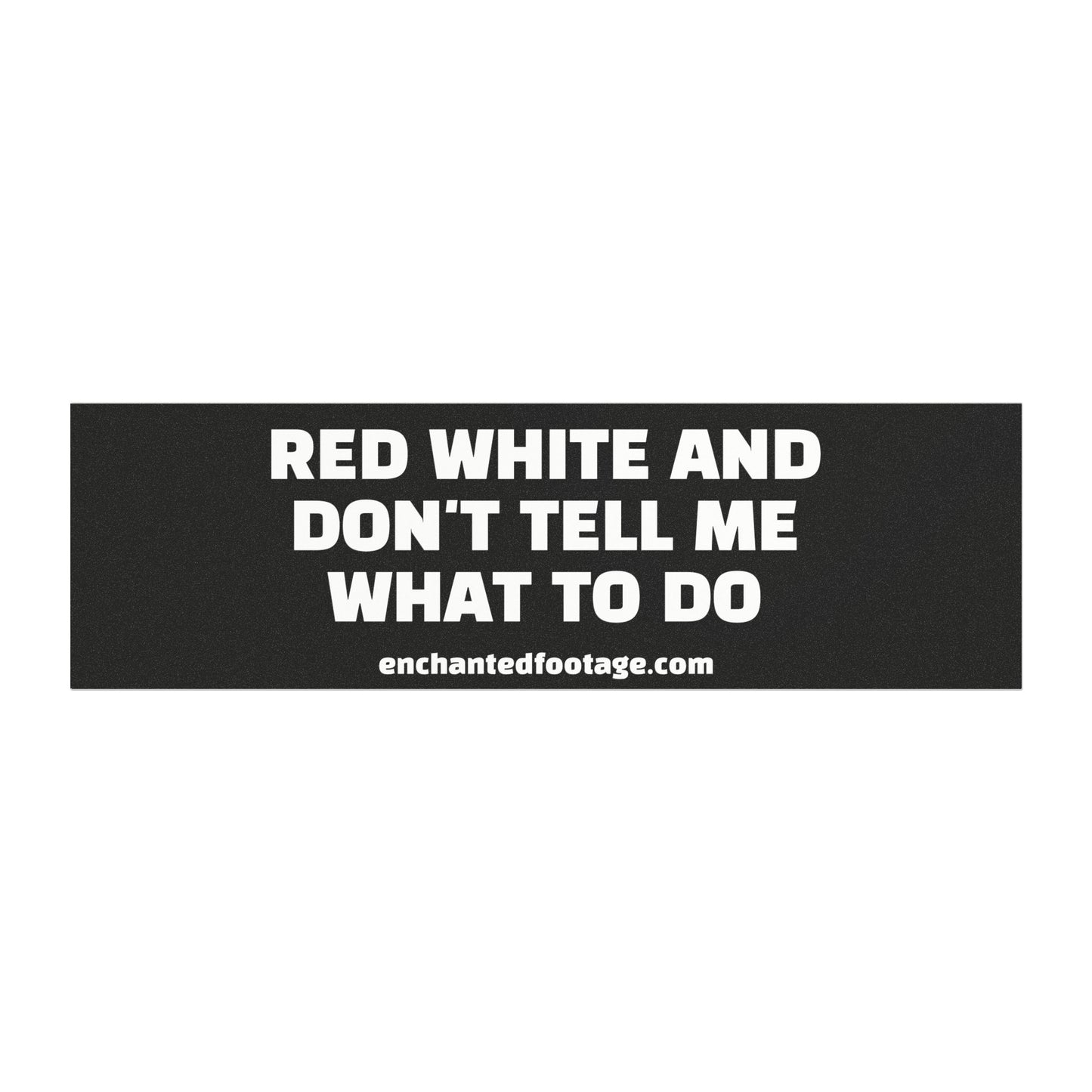 🤍 The Enchanted Statement™ Bumper Sticker | The Enchanted Drive Collection 🤍