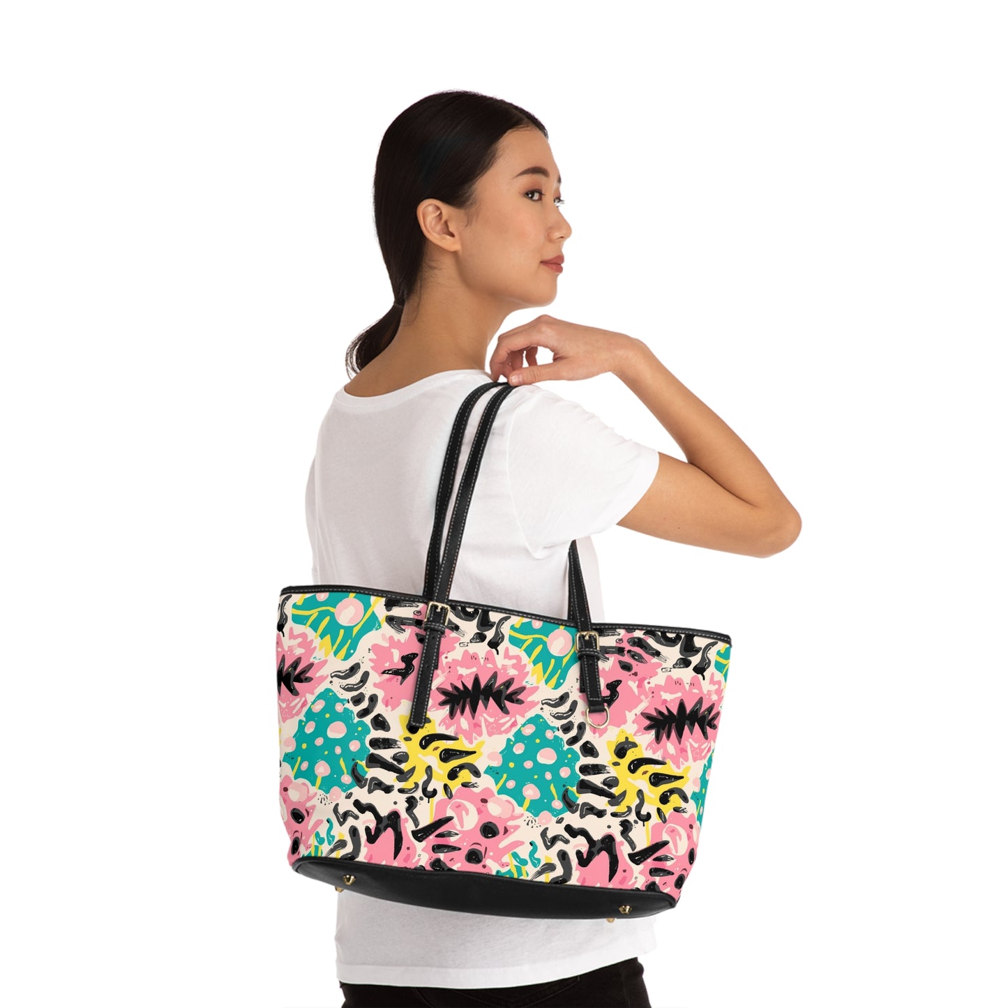 👜✨ The Razzle-Dazzle Double Vision™ PU Leather Shoulder Bag ✨👜🌈