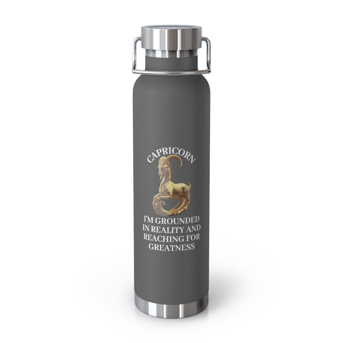 ♑ Capricorn Statement Bottle | The Enchanted Vessel™ Collection