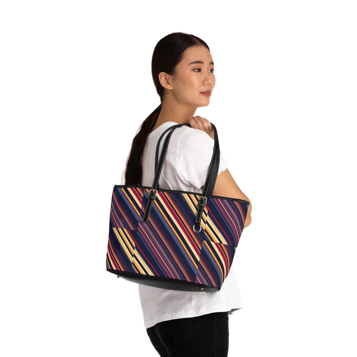 👜✨ The Razzle-Dazzle Double Vision™ PU Leather Shoulder Bag ✨👜🌈