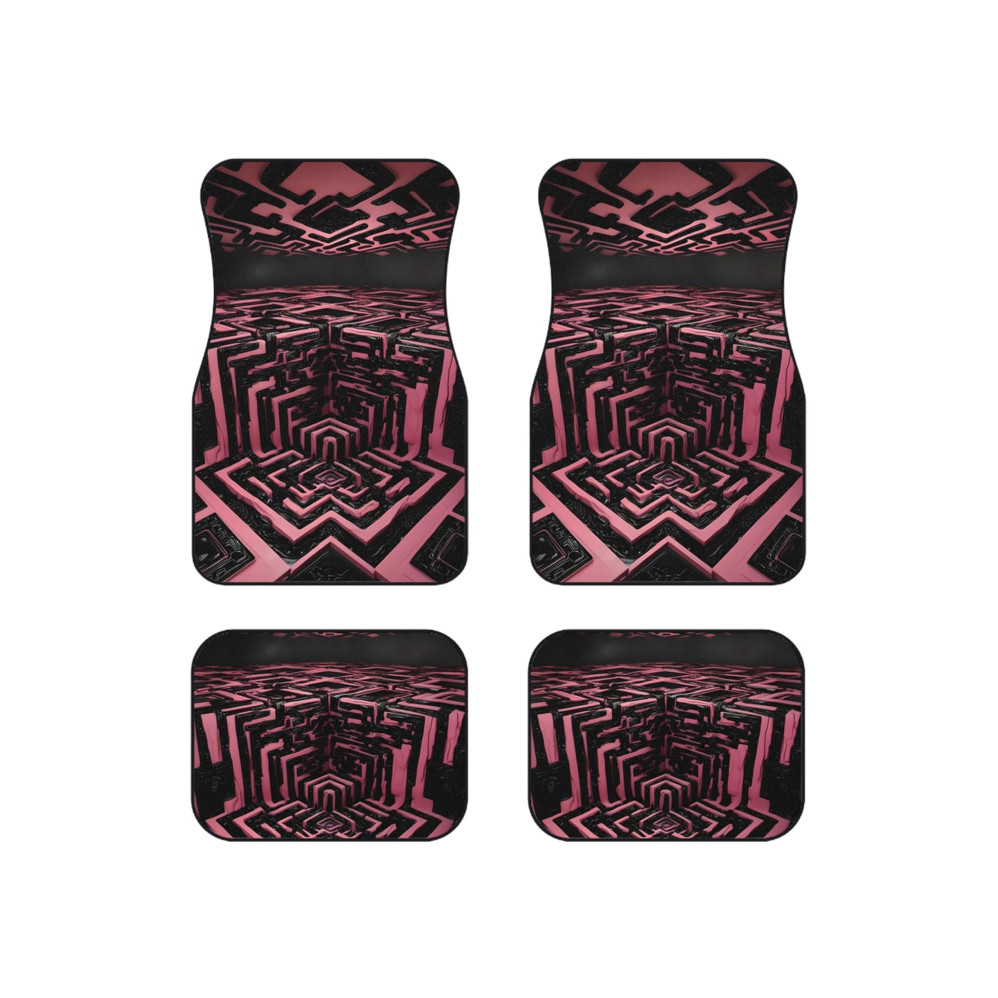 ✨ Spellbound Style: 4-Piece Enchanted Car Mats 🌟🚗🔮