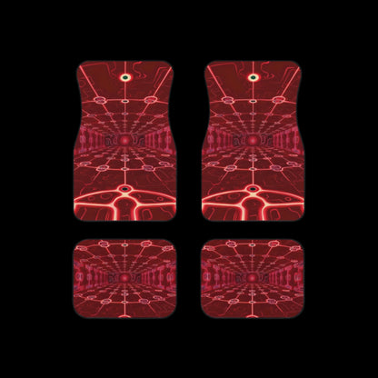 ✨ Spellbound Style: 4-Piece Enchanted Car Mats 🌟🚗🔮