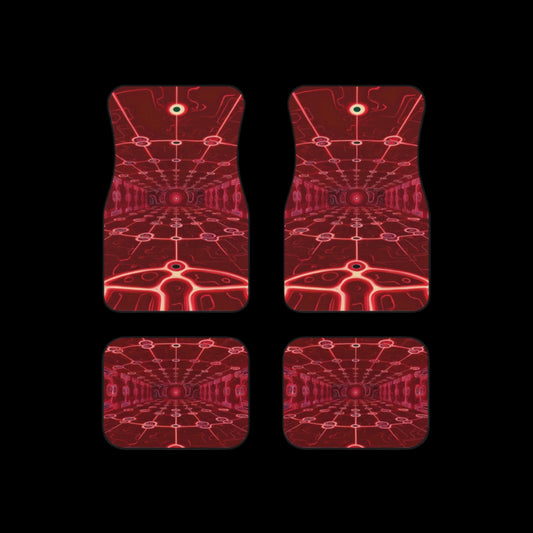 ✨ Spellbound Style: 4-Piece Enchanted Car Mats 🌟🚗🔮