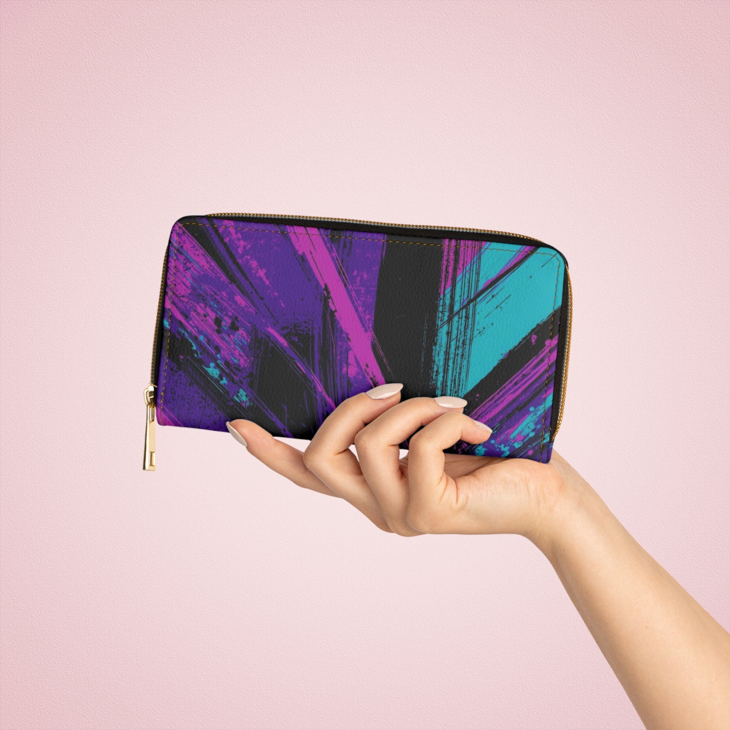 💎✨ Mystical Magic: The Enchanted Zippered Wallet of Elegance & Wonder 🔮💖🌙