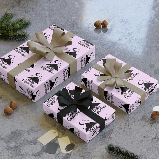 🤍 Baby Capricorn Wrapping Paper | The Little Zodiac™ Collection 🤍