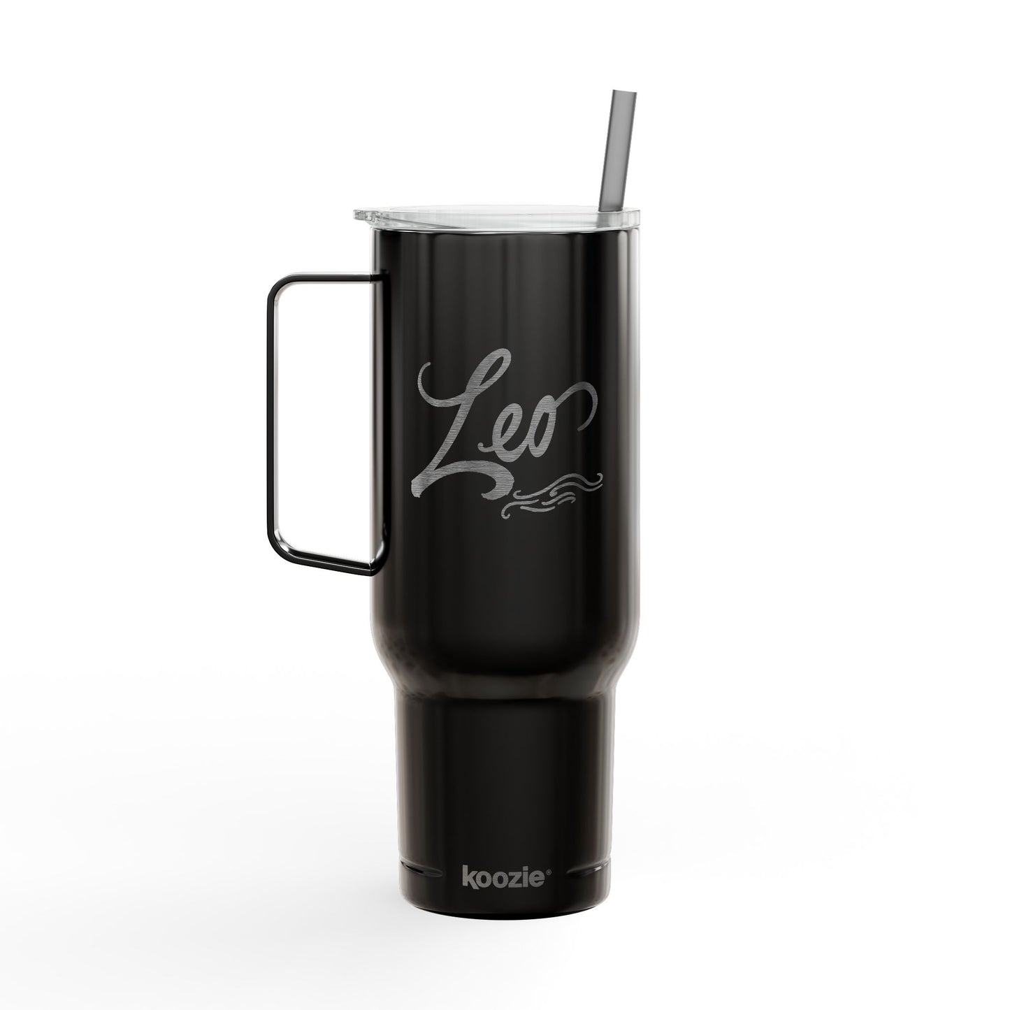 Cosmic Leo Signatures ✨ 40oz Engraved Zodiac Tumbler