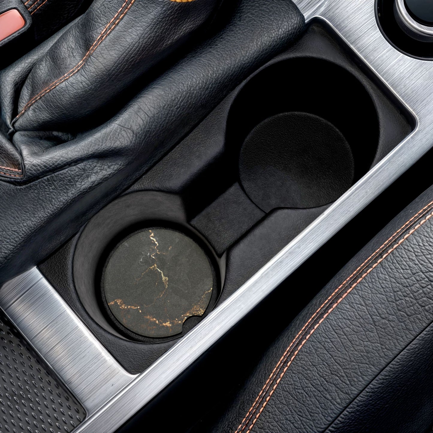 ✨🚗 The Enchanted Drive: Spellstone Sip Coasters – 2-Piece Luxury Car Set 💎🌙