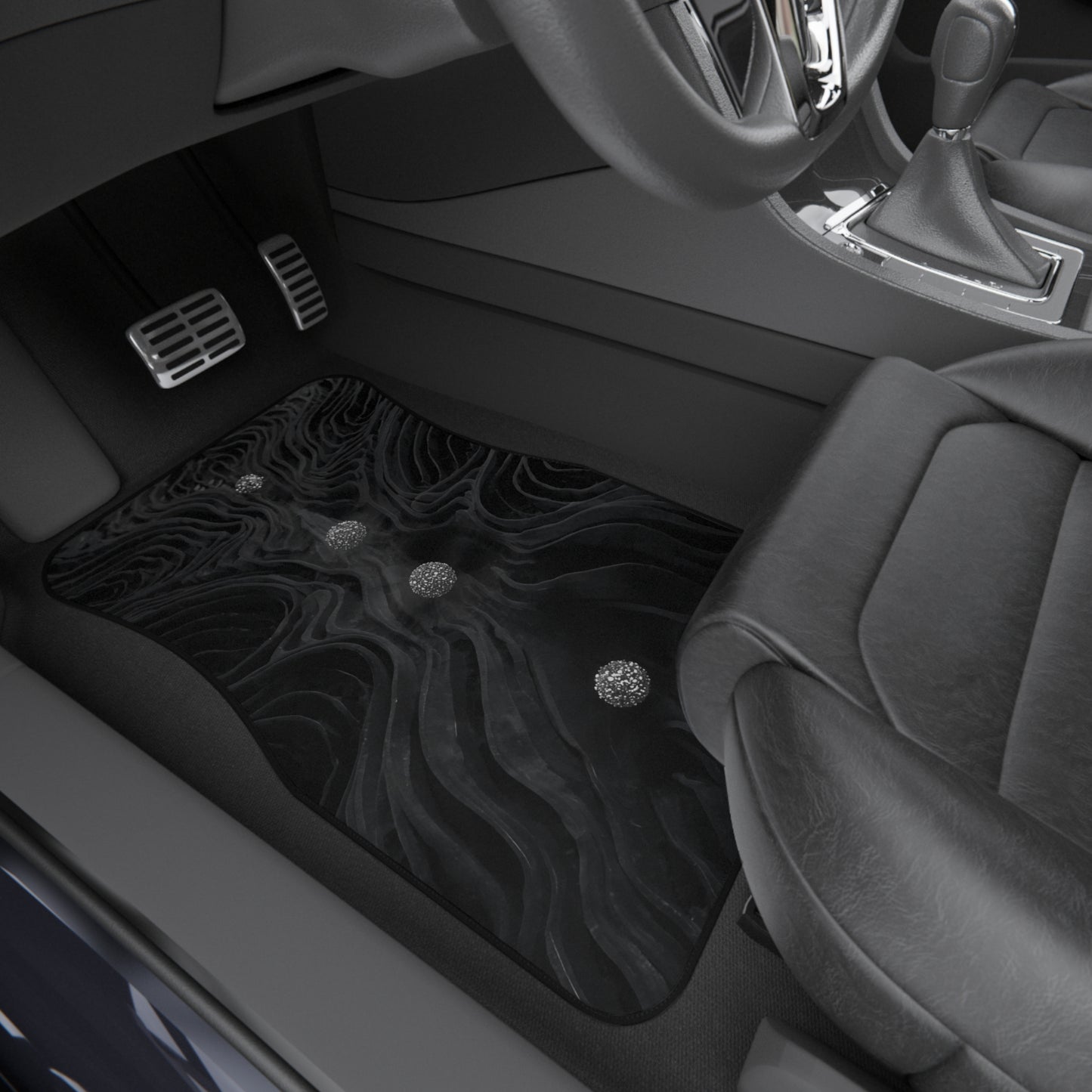 ✨ Spellbound Style: 4-Piece Enchanted Car Mats 🌟🚗🔮