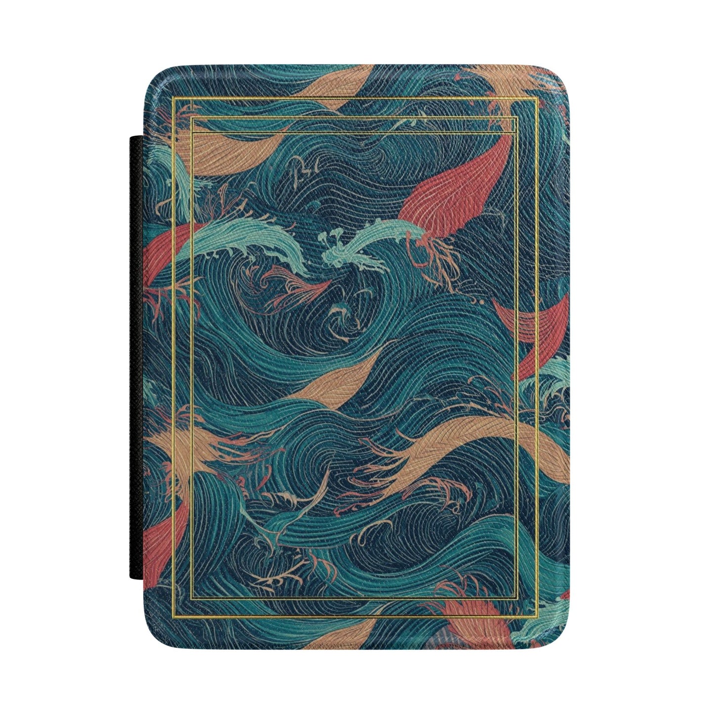 📱✨ Enchanted Saffiano Kindle Case 📖🖤 – Luxe Protection for Paperwhite & Signature Editions (7”)