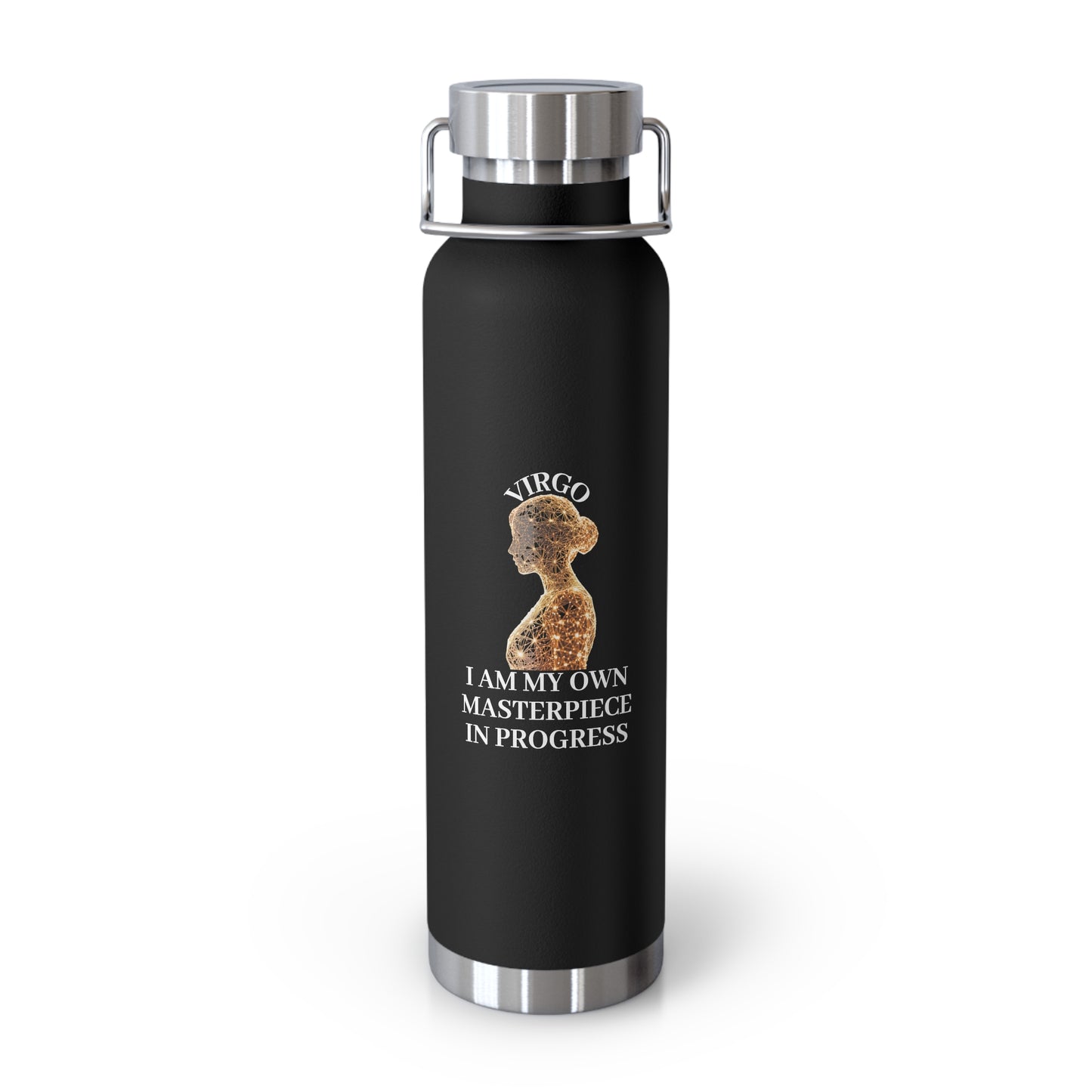 ✨🔮 Enchanted Virgo Copper Insulated Bottle – 22oz of Temperature Magic! 🔮✨