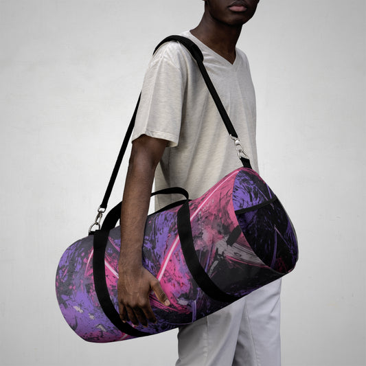 The Razzle-Dazzle Duffle Bag – One-of-a-Kind Design 🎨🔥