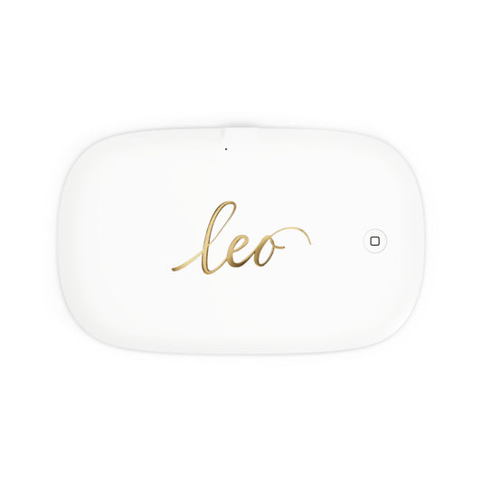 ♌ Aurora UV Phone Sanitizer & Fast Wireless Charging Pad – Leo Edition 🔆♌