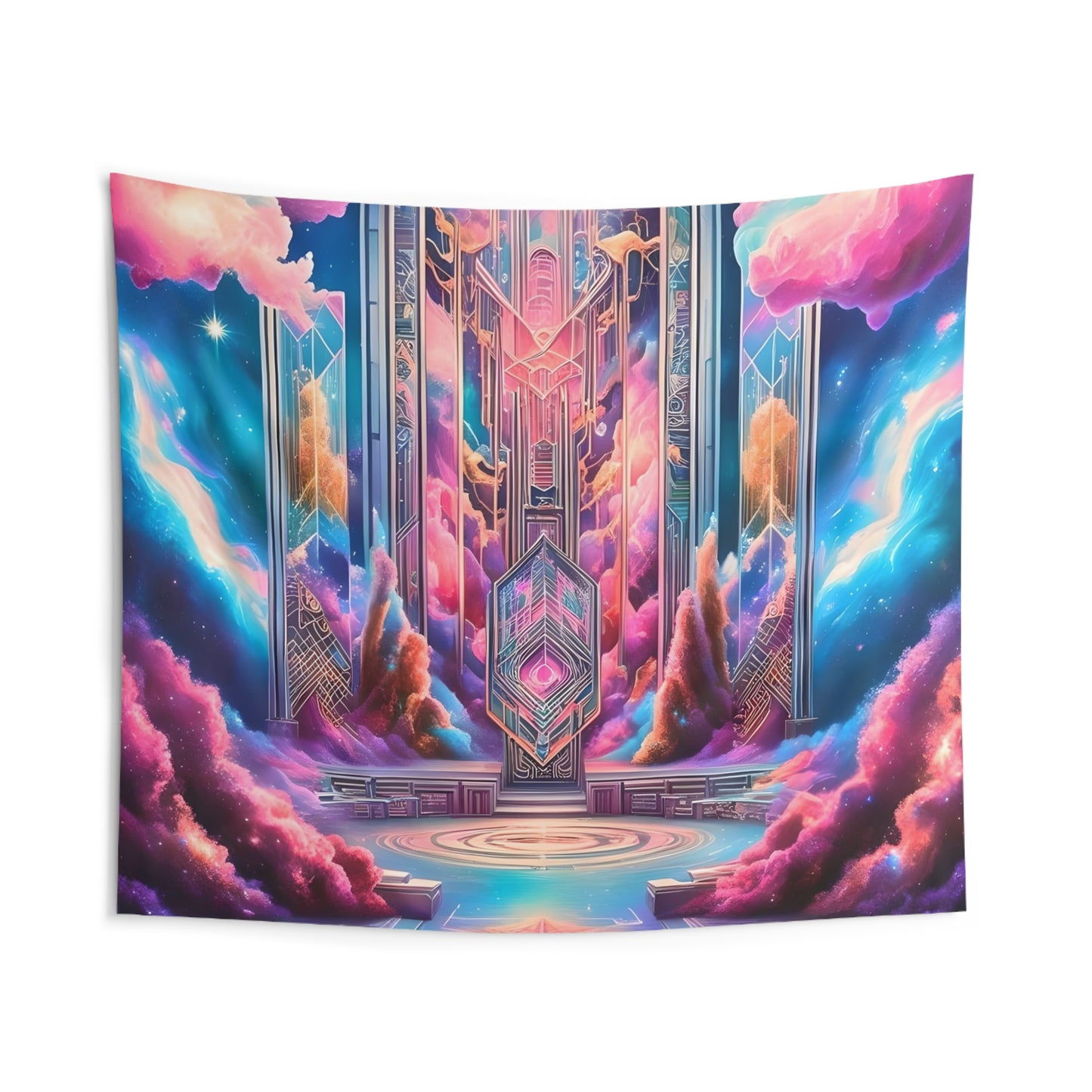 🌟✨ Mystical Aura: Enchanted Tapestry for Your Magical Wall and Captivating Photography Backdrops 📸🪄🌙