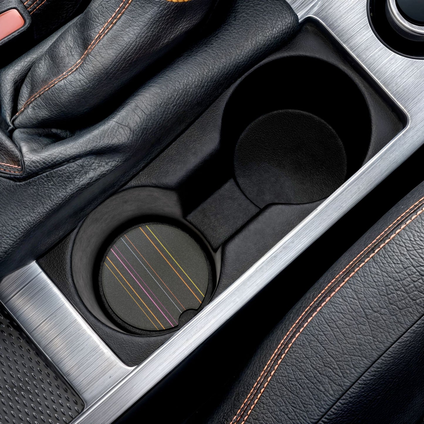 ✨🚗 The Enchanted Drive: Spellstone Sip Coasters – 2-Piece Luxury Car Set 💎🌙