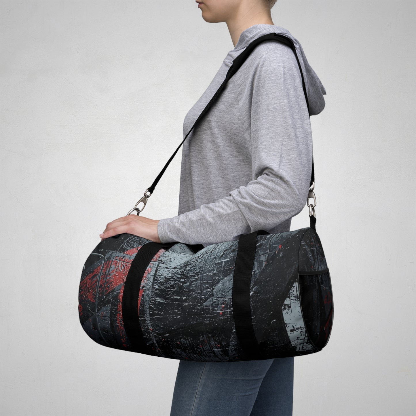 The Razzle-Dazzle Duffle Bag – One-of-a-Kind Design 🎨🔥