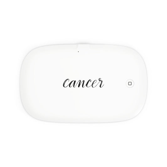 ♋ Aurora UV Phone Sanitizer & Fast Wireless Charging Pad – Cancer Edition 🌊♋