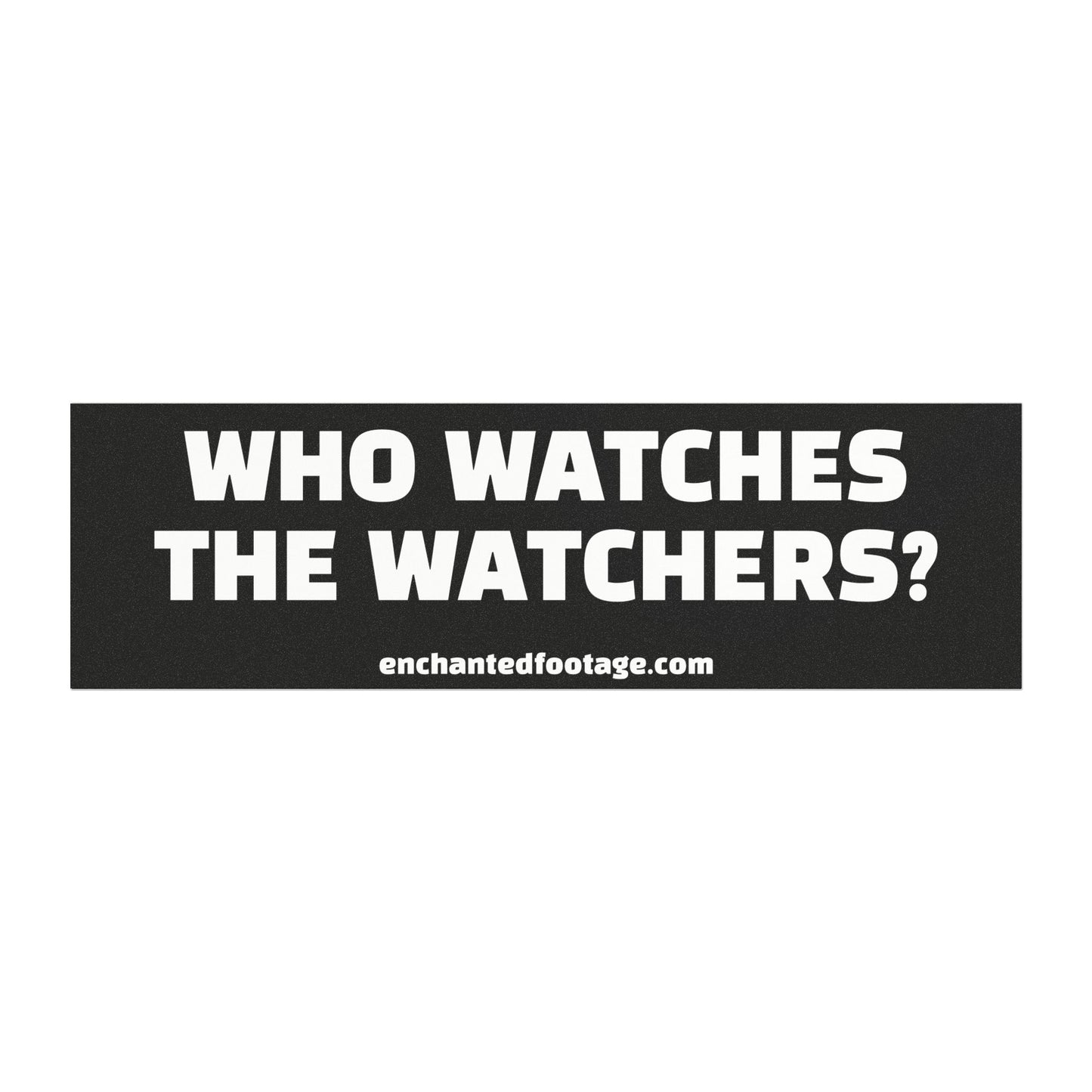 🤍 The Enchanted Statement™ Bumper Sticker | The Enchanted Drive Collection 🤍