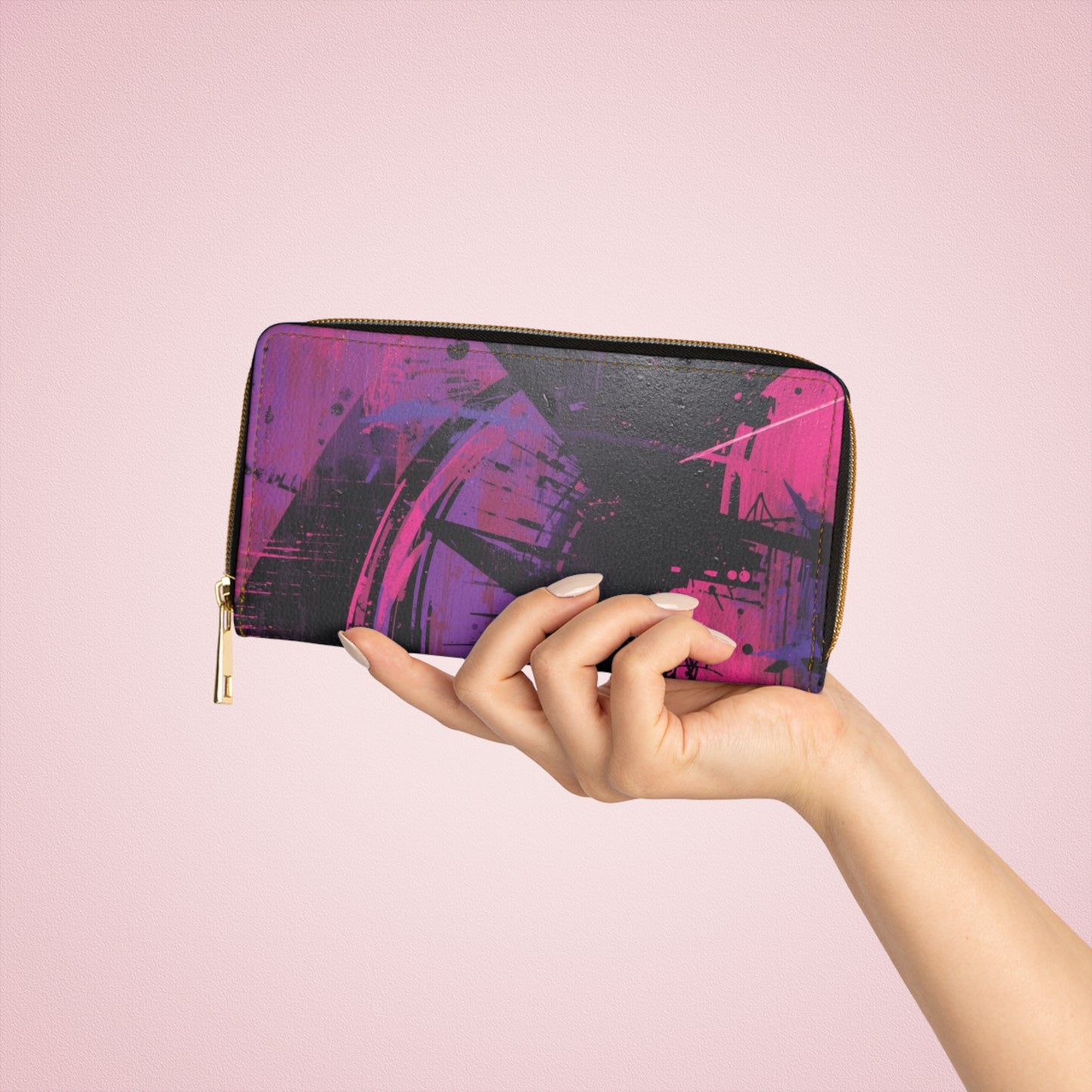 💎✨ Mystical Magic: The Enchanted Zippered Wallet of Elegance & Wonder 🔮💖🌙