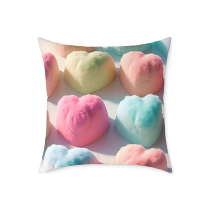 Love in Bloom: Enchanted Decorative Pillow for a Cozy Touch