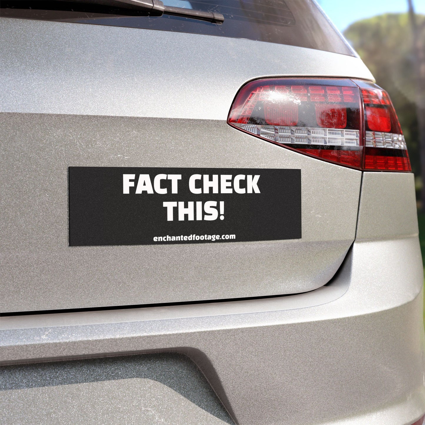 🤍 The Enchanted Statement™ Bumper Sticker | The Enchanted Drive Collection 🤍