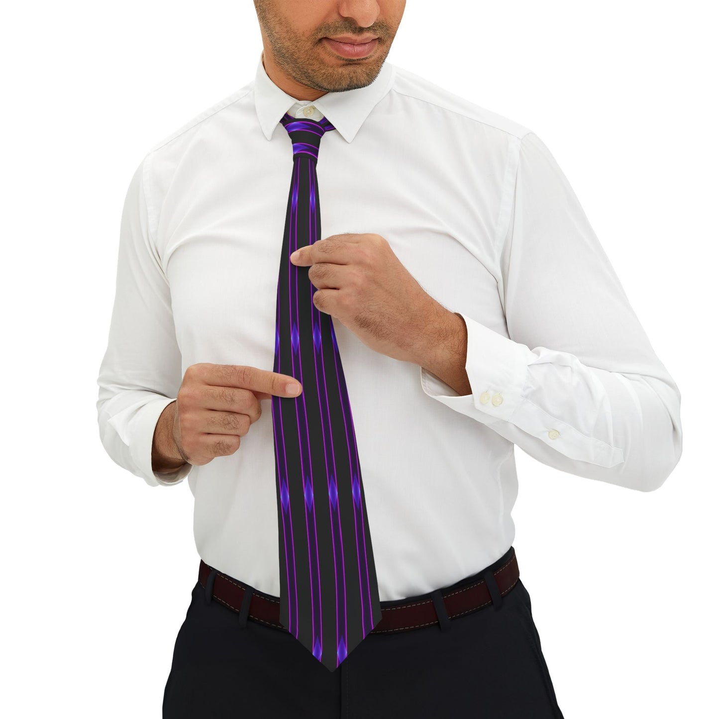 ✨🎩 The Razzle-Dazzle Men’s Necktie: Bold Elegance for the Modern Gentleman 🌟👔