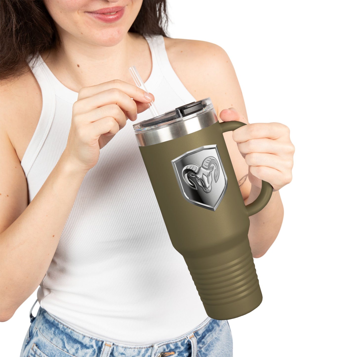 🤍 Enchanted Emblem Travel Tumbler 🤍