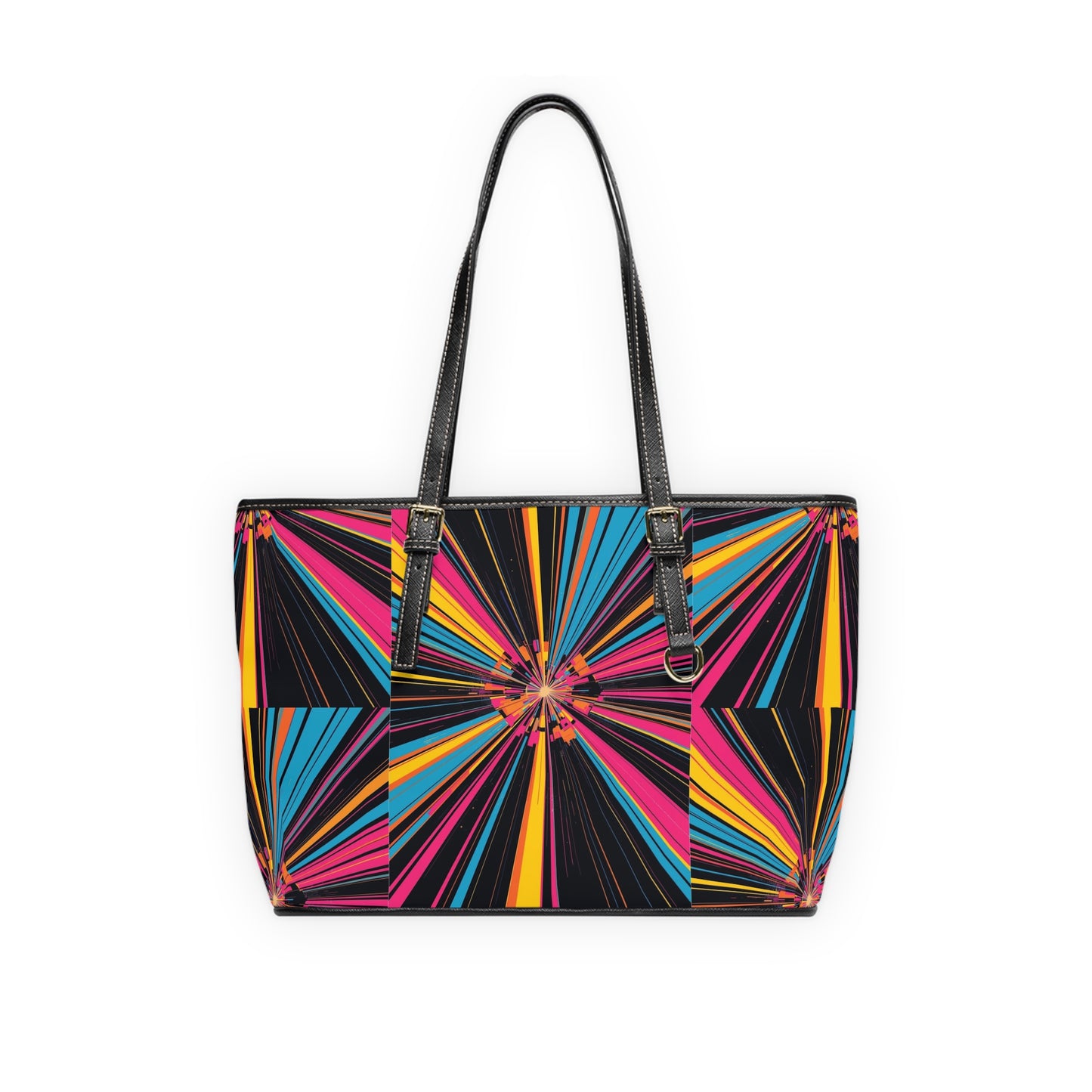 👜✨ The Razzle-Dazzle Double Vision™ PU Leather Shoulder Bag ✨👜🌈
