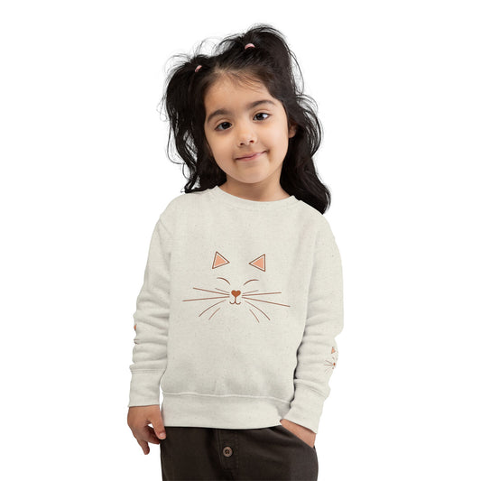 🌼 The Sweet Littles™ Toddler Sweatshirt | Sweet Little Kitty 🐱