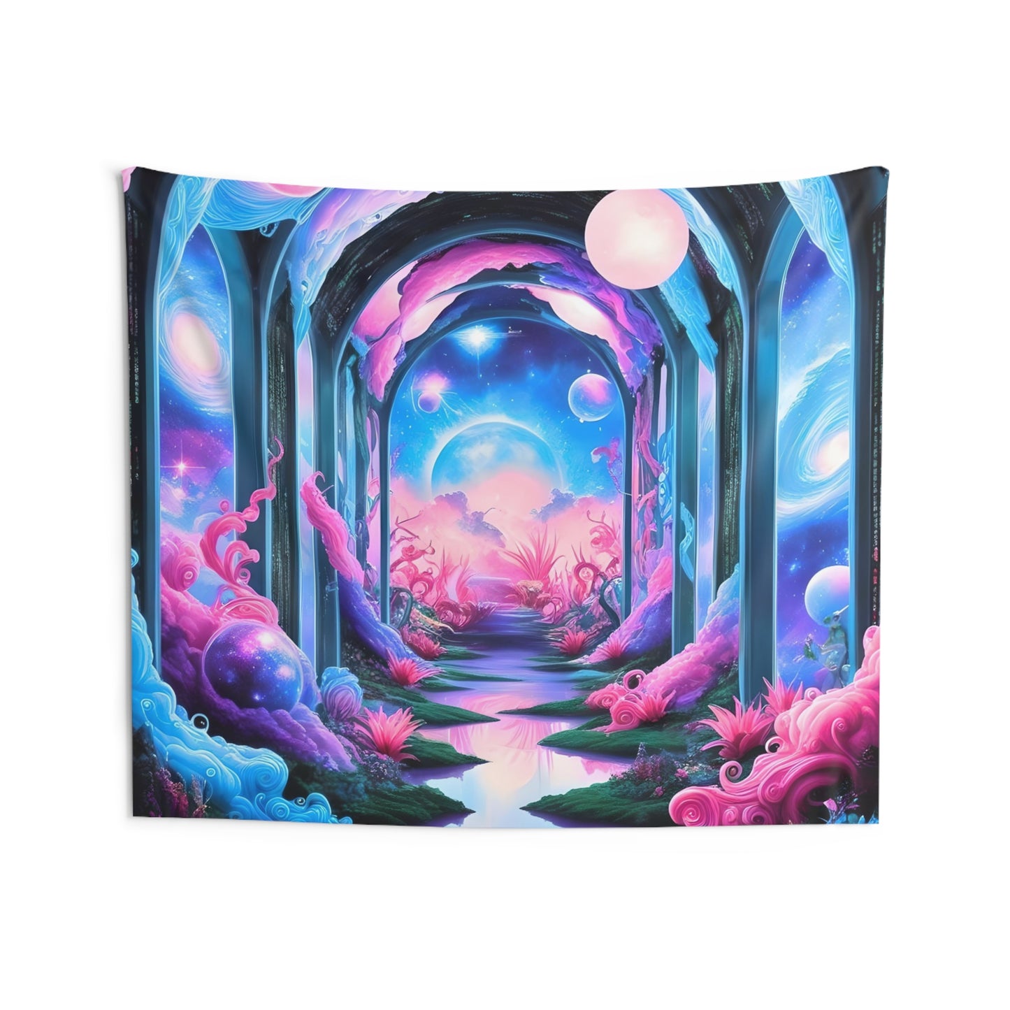 🌟✨ Mystical Aura: Enchanted Tapestry for Your Magical Wall and Captivating Photography Backdrops 📸🪄🌙