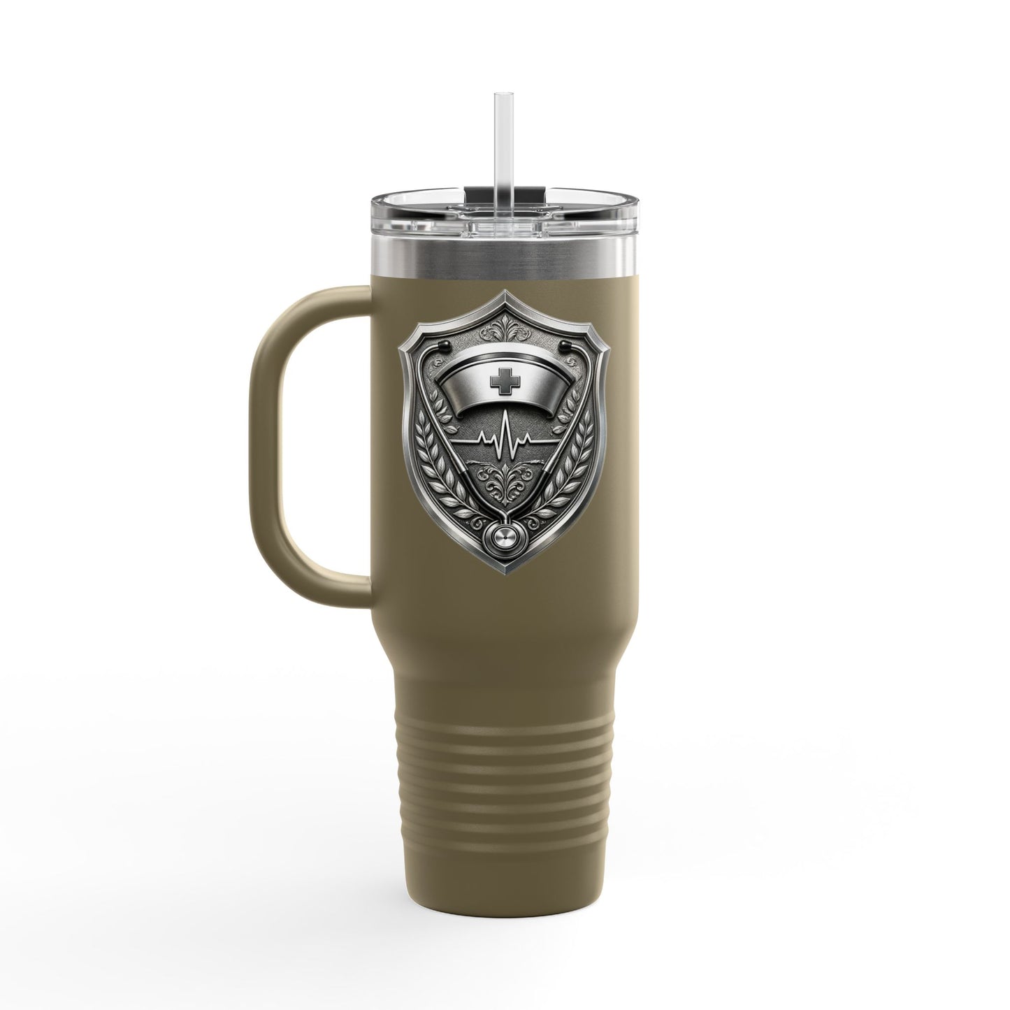 🤍 Enchanted Emblem Travel Tumbler 🤍