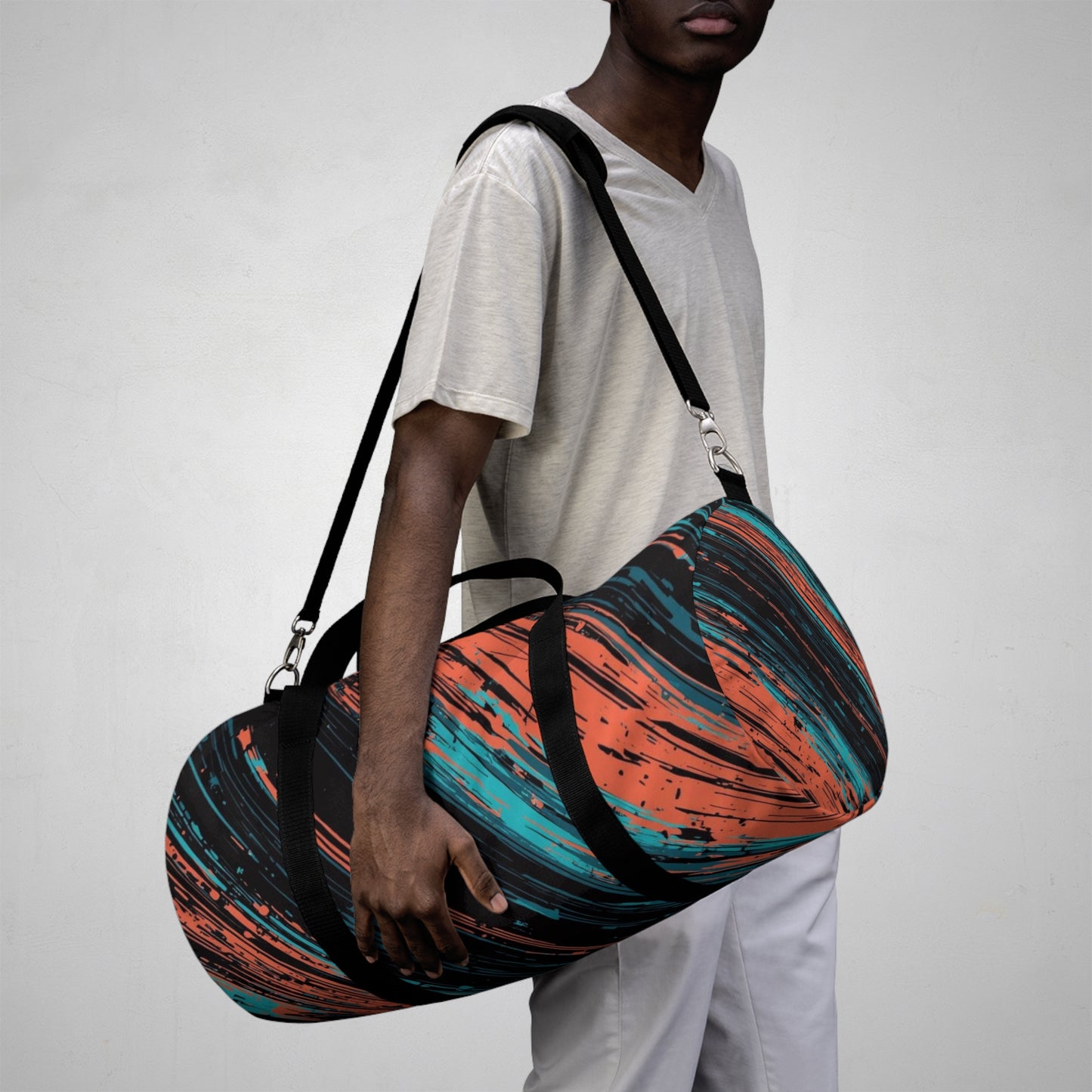 The Razzle-Dazzle Duffle Bag – One-of-a-Kind Design 🎨🔥