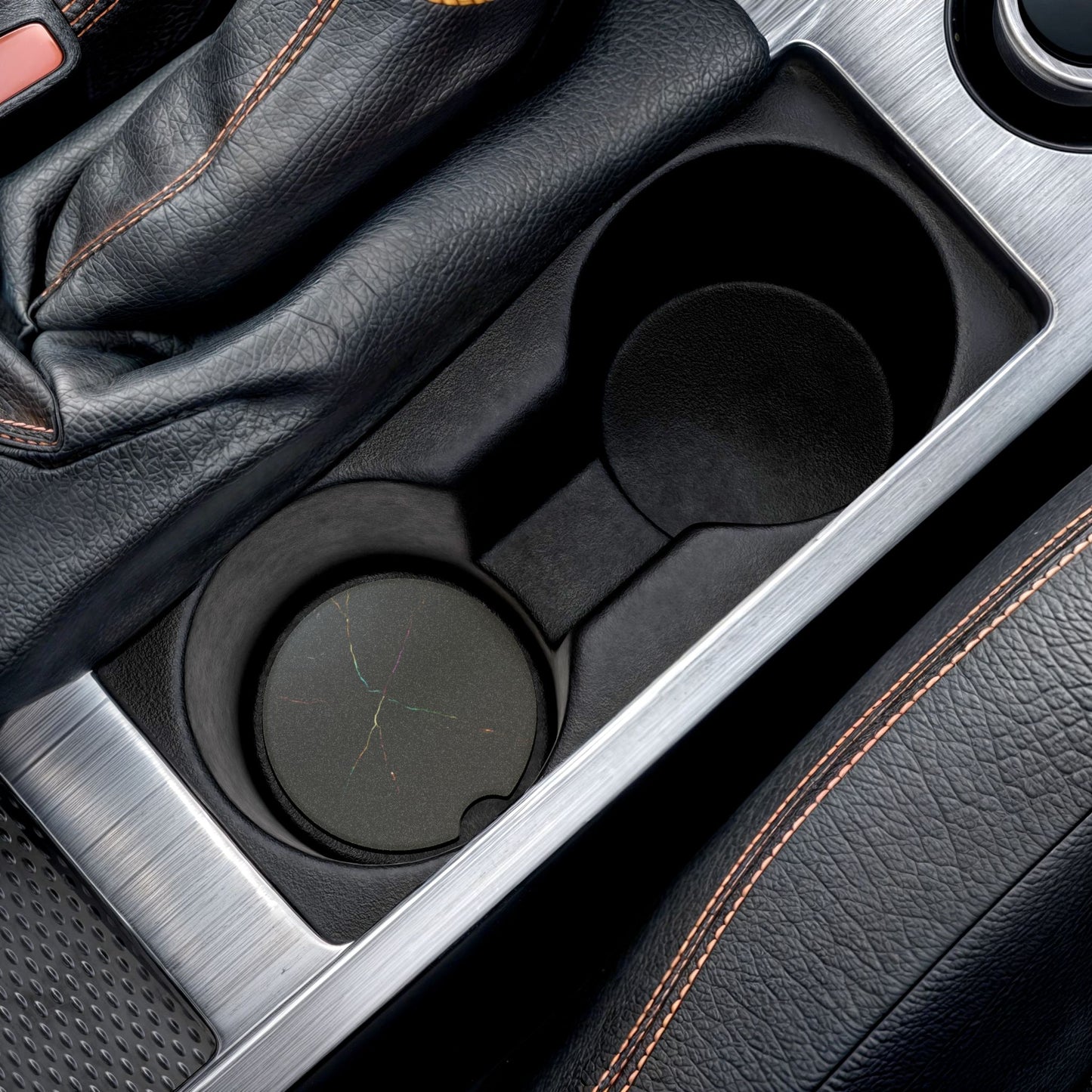 ✨🚗 The Enchanted Drive: Spellstone Sip Coasters – 2-Piece Luxury Car Set 💎🌙
