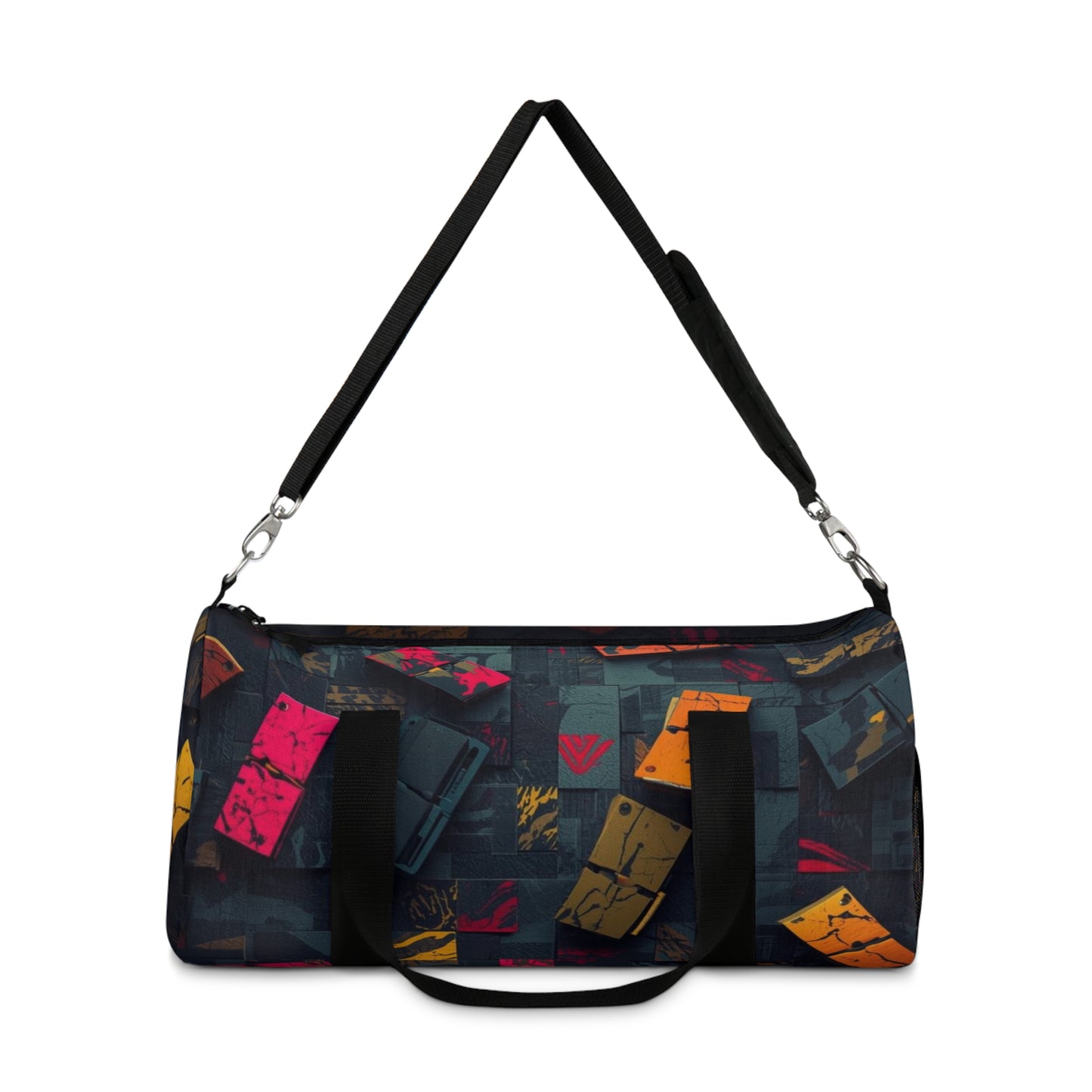 The Razzle-Dazzle Duffle Bag – One-of-a-Kind Design 🎨🔥