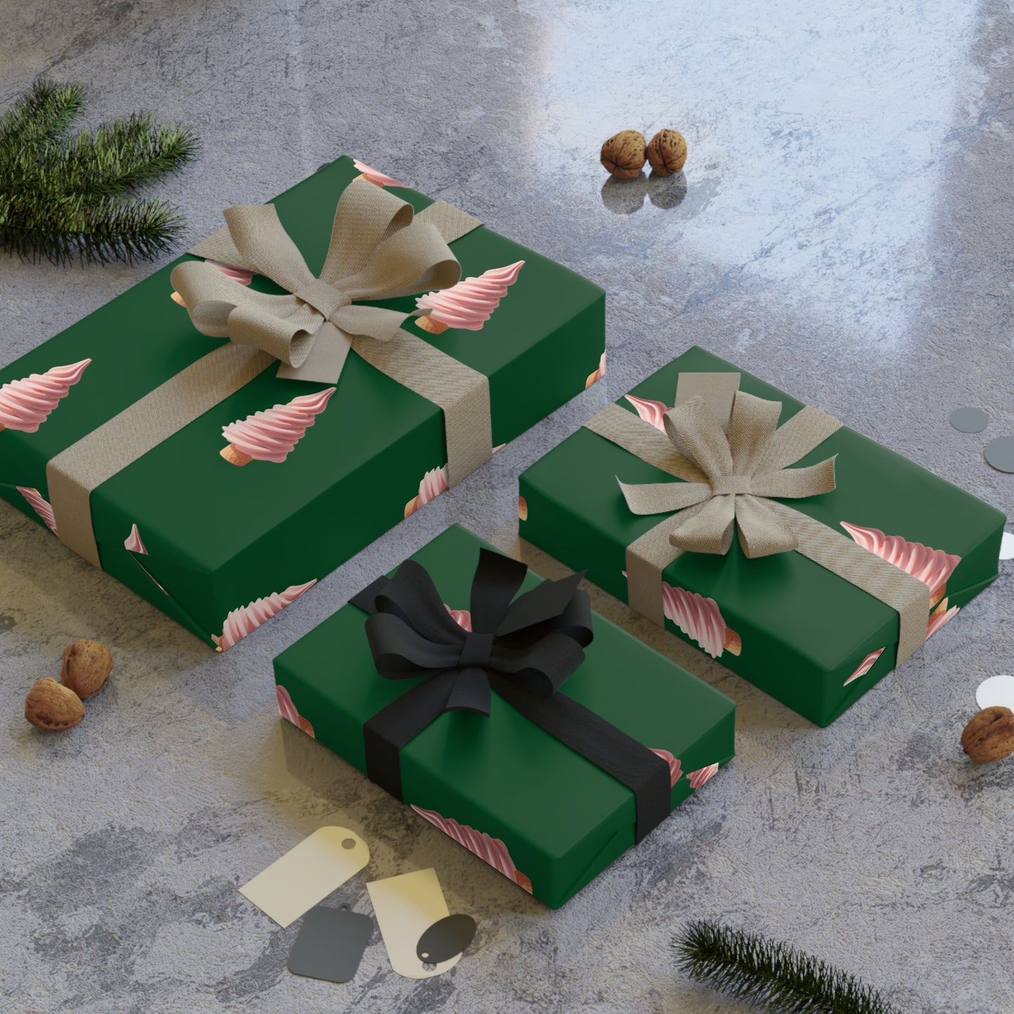 🎄✨ Enchanted Christmas Wrapping Paper – Holiday Magic in Every Fold 🎁❄️🌟