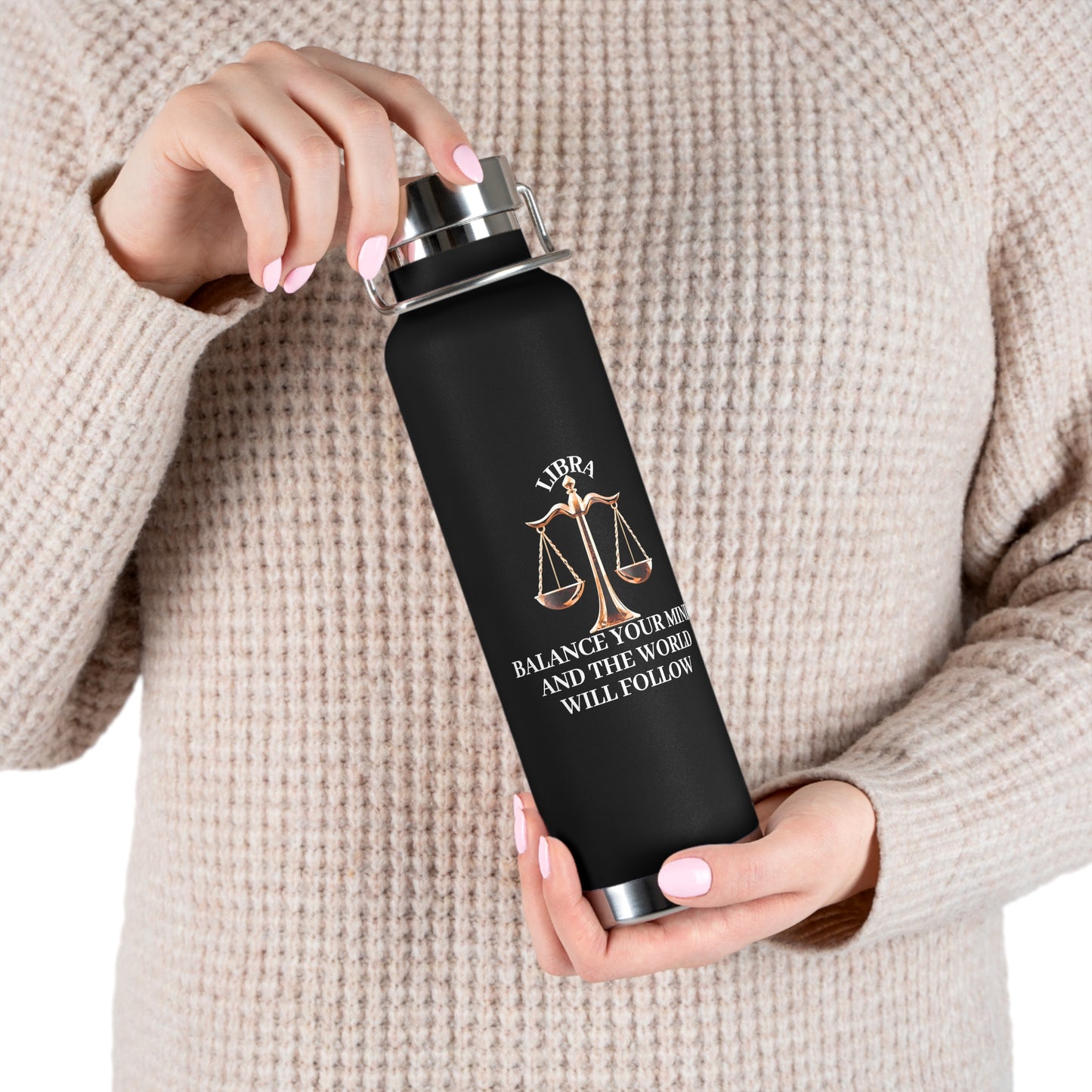 ♎ Libra Statement Bottle | The Enchanted Vessel™ Collection