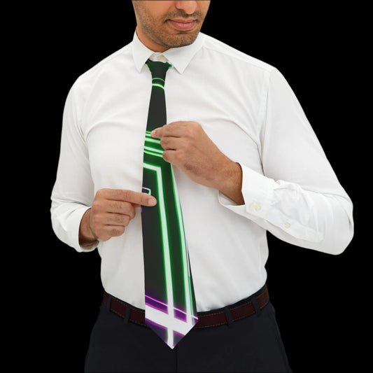 ✨🎩 The Razzle-Dazzle Men’s Necktie: Bold Elegance for the Modern Gentleman 🌟👔