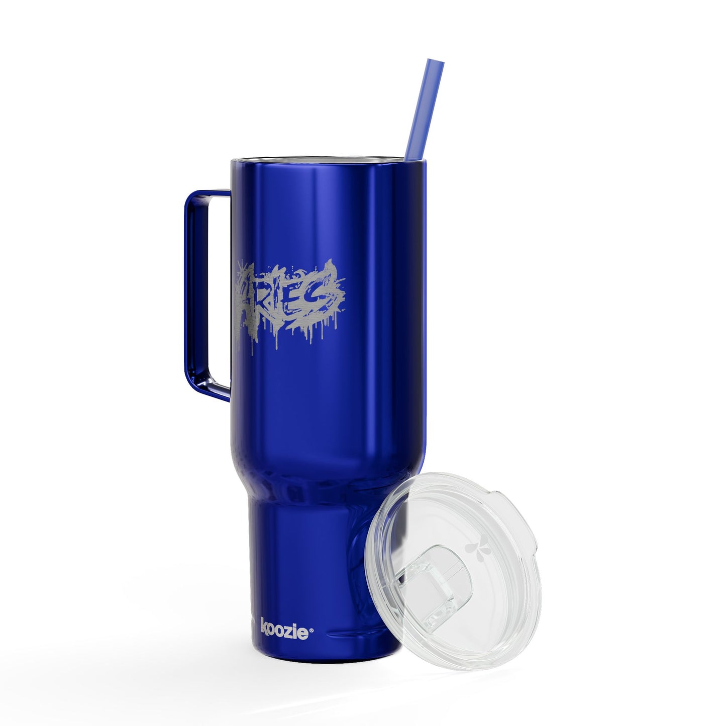 Cosmic Aries Signatures ✨ 40oz Engraved Zodiac Tumbler