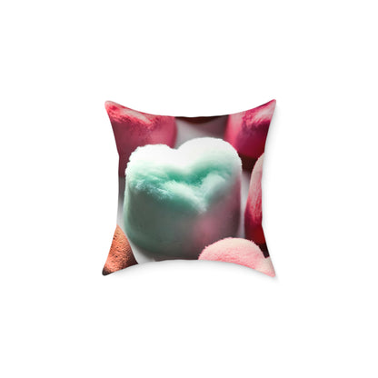 Love in Bloom: Enchanted Decorative Pillow for a Cozy Touch