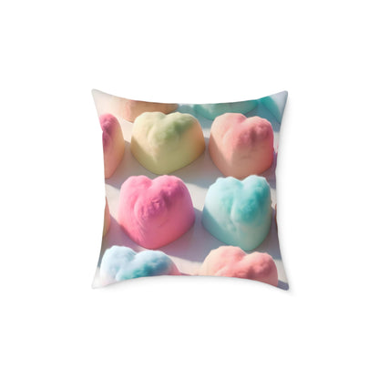 Love in Bloom: Enchanted Decorative Pillow for a Cozy Touch