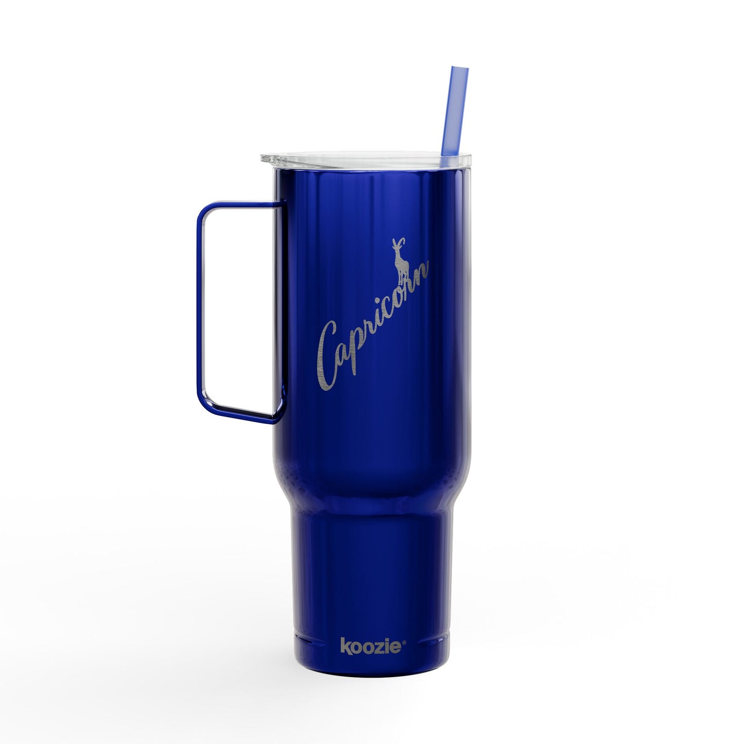 Cosmic Capricorn Signatures ✨ 40oz Engraved Zodiac Tumbler