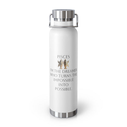 ✨🔮 Enchanted Pisces Copper Insulated Bottle – 22oz of Temperature Magic! 🔮✨