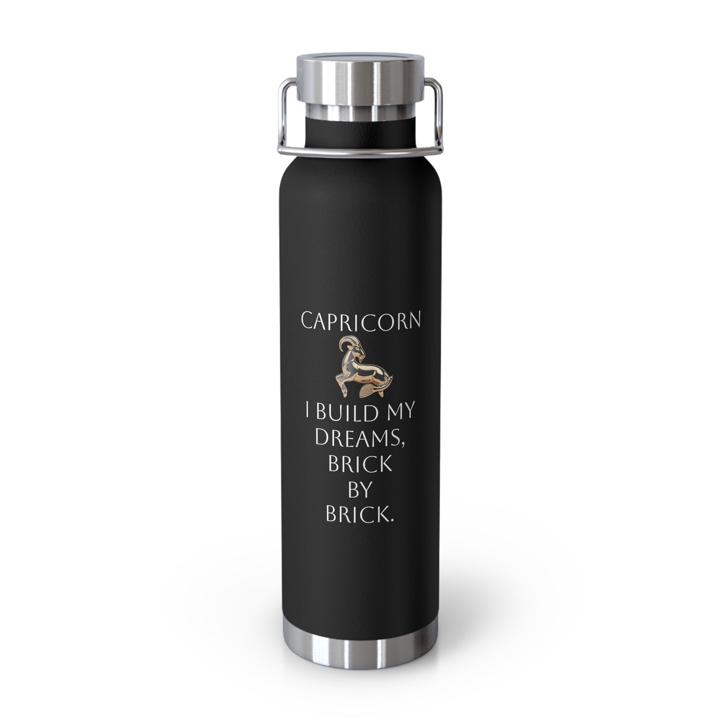 ✨🔮 Enchanted Capricorn Copper Insulated Bottle – 22oz of Temperature Magic! 🔮✨