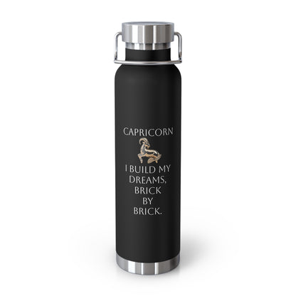 ✨🔮 Enchanted Capricorn Copper Insulated Bottle – 22oz of Temperature Magic! 🔮✨