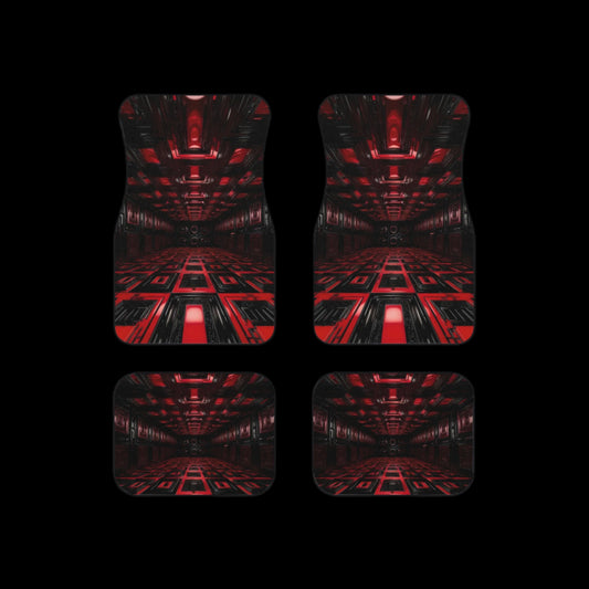 ✨ Spellbound Style: 4-Piece Enchanted Car Mats 🌟🚗🔮