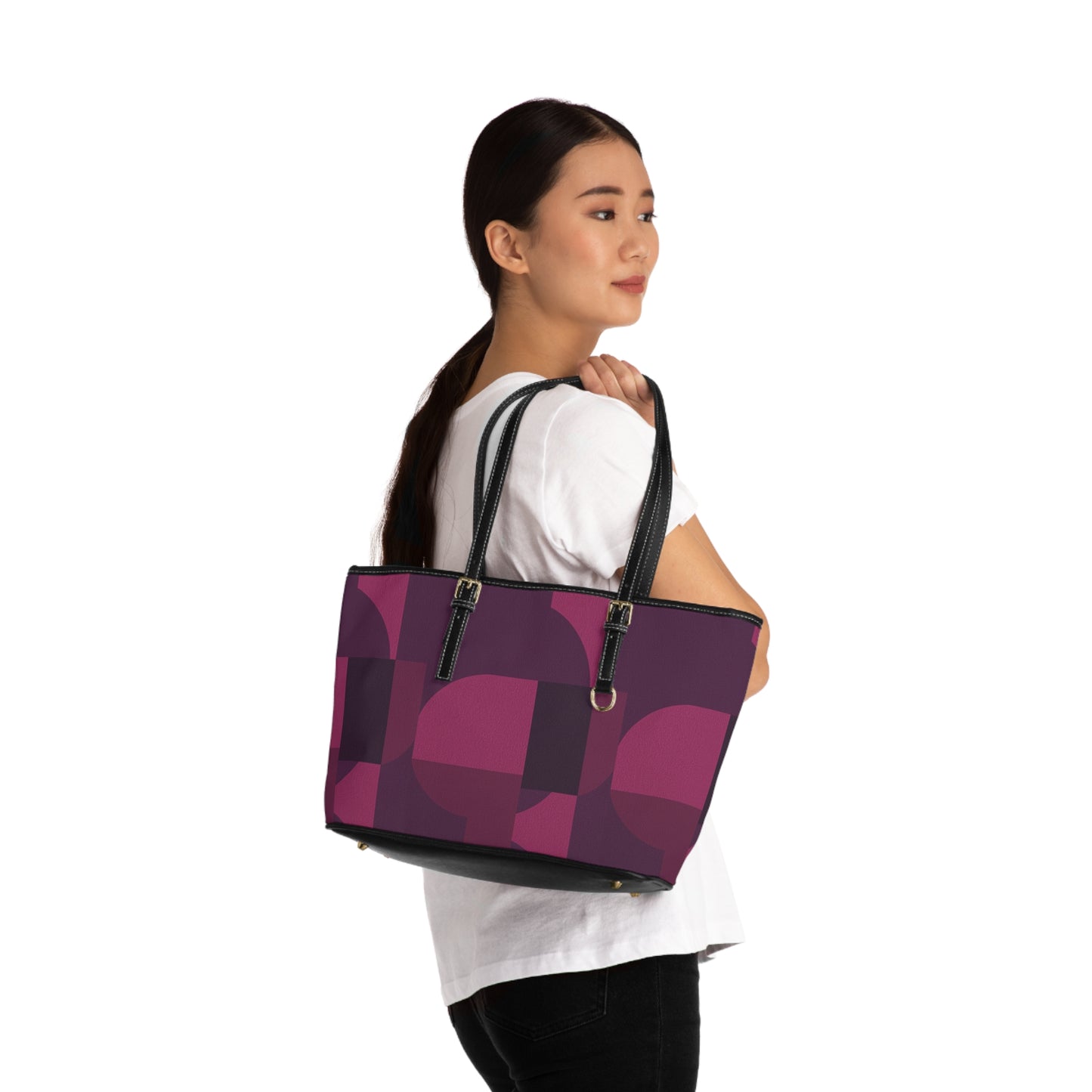 👜✨ The Razzle-Dazzle Double Vision™ PU Leather Shoulder Bag ✨👜🌈
