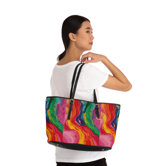 👜✨ The Razzle-Dazzle Double Vision™ PU Leather Shoulder Bag ✨👜🌈