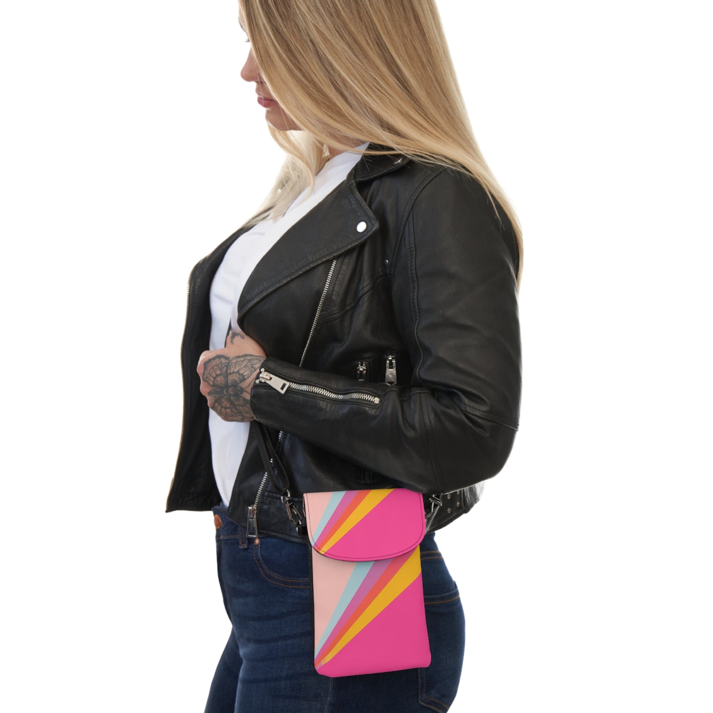 👜🌟 The Razzle-Dazzle Pocket Prism™ Cell Phone Wallet ✨💼🌈