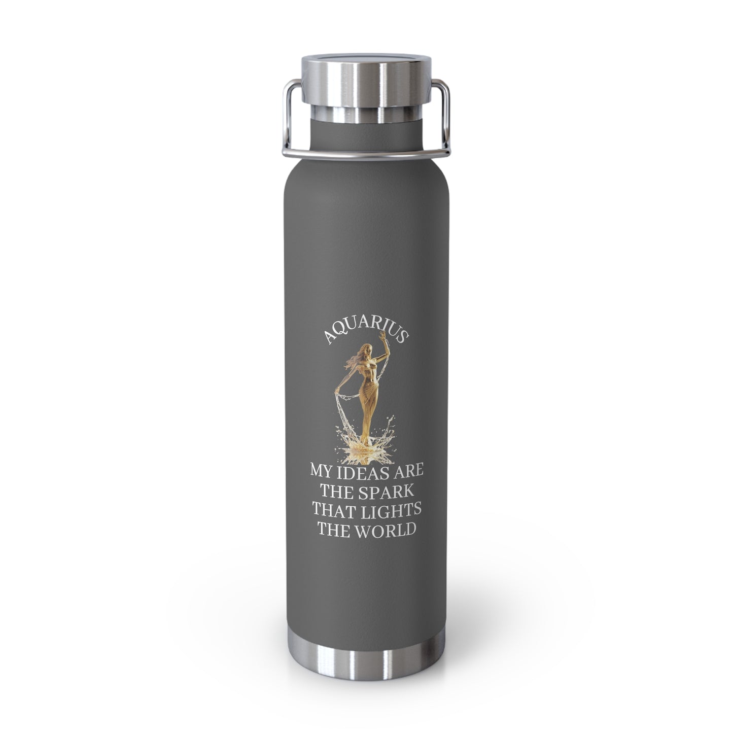 ✨🔮 Enchanted Aquarius Copper Insulated Bottle – 22oz of Temperature Magic! 🔮✨