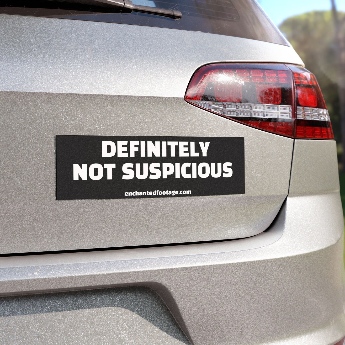 🤍 The Enchanted Statement™ Bumper Sticker | The Enchanted Drive Collection 🤍