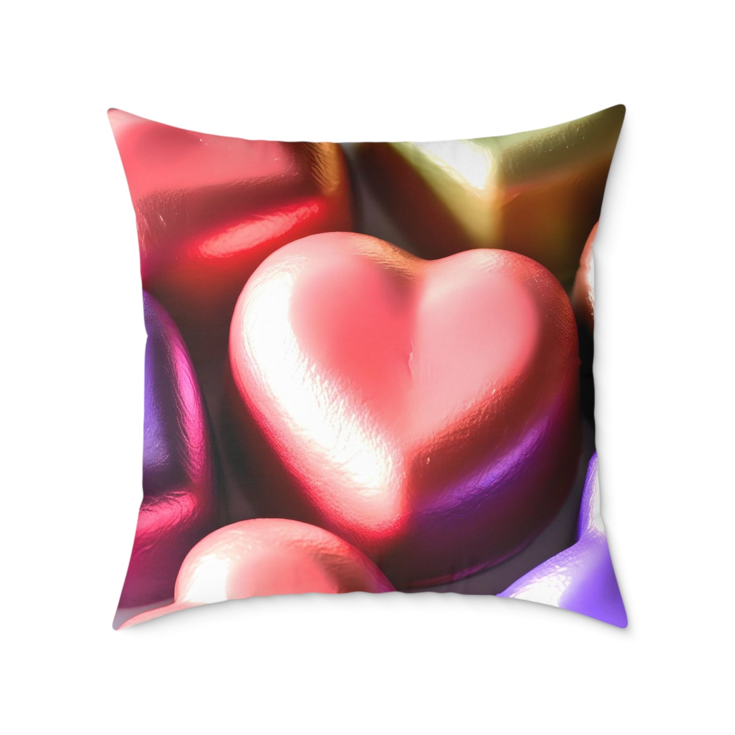 Love in Bloom: Enchanted Decorative Pillow for a Cozy Touch